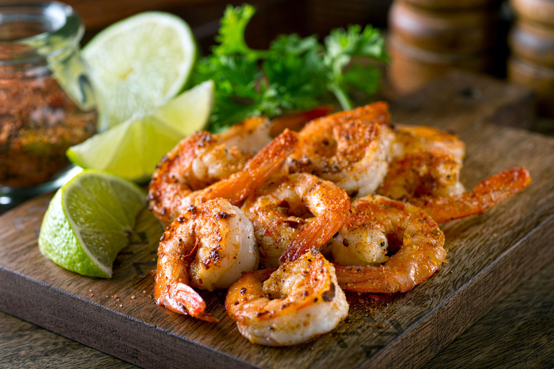 cooked shrimp