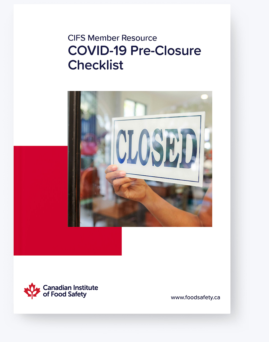 COVID-19 Pre-Closure Checklist