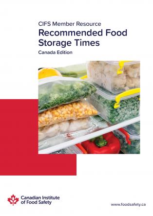 Recommended Food Storage Times