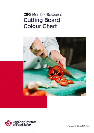 CIFS Cutting Board Colour Chart